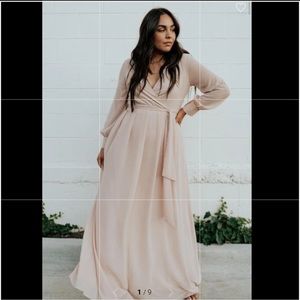 COPY - Lydia Natural Maxi Dress NWT